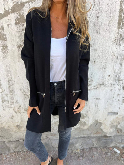 Antonia™ | Cardigan with Zip and Long Sleeves