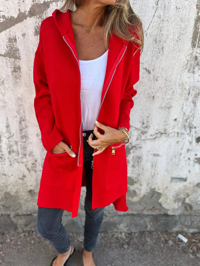 Antonia™ | Cardigan with Zip and Long Sleeves