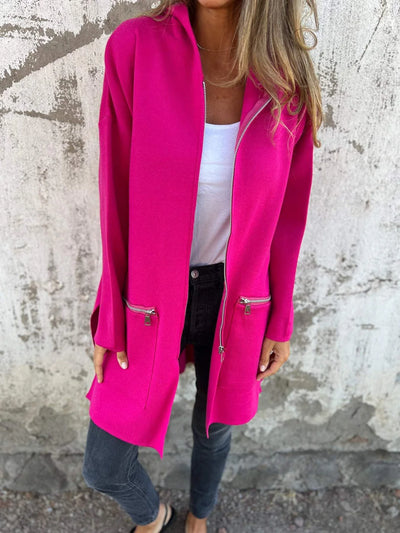 Antonia™ | Cardigan with Zip and Long Sleeves