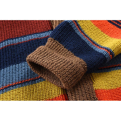 Alexander™ | Men's Colourblock Lapel Sweater Jacket