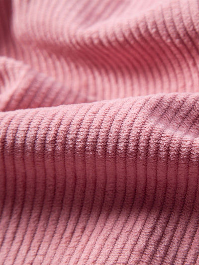 Short Sleeve Corduroy Cuban Shirt