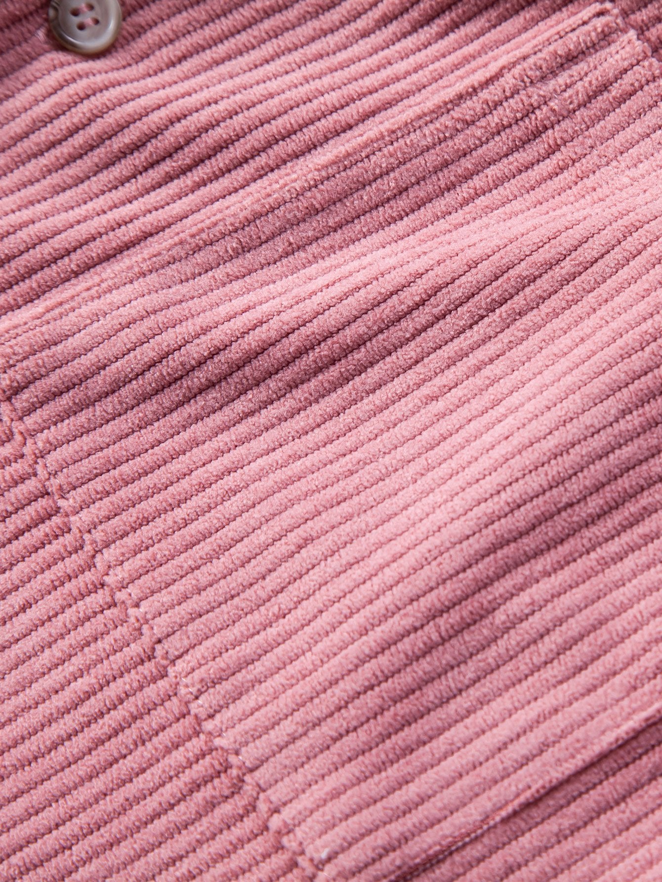 Short Sleeve Corduroy Cuban Shirt