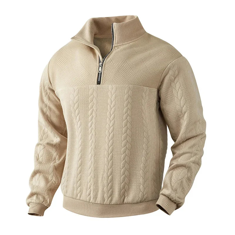 Alfred™ | Quarter Zip-Up Sweater