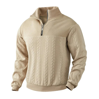 Alfred™ | Quarter Zip-Up Sweater
