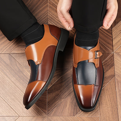 DUNCAN CHAMBERS SINGLE MONK STRAP SHOES