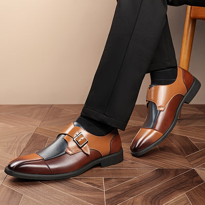 DUNCAN CHAMBERS SINGLE MONK STRAP SHOES