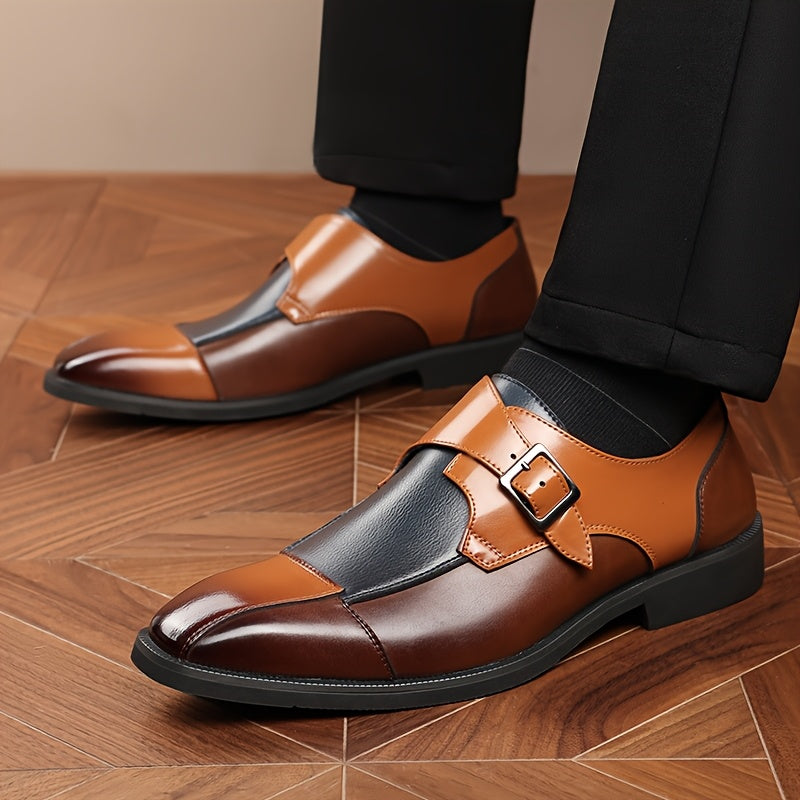 DUNCAN CHAMBERS SINGLE MONK STRAP SHOES