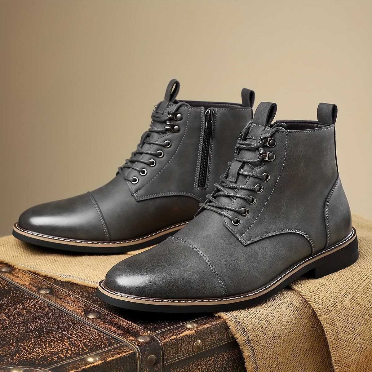 Martin Fitzroy Oxford Leather Boots
