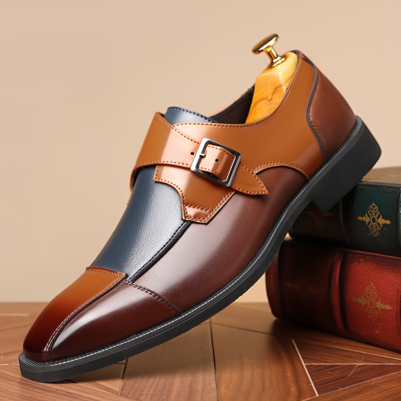 DUNCAN CHAMBERS SINGLE MONK STRAP SHOES