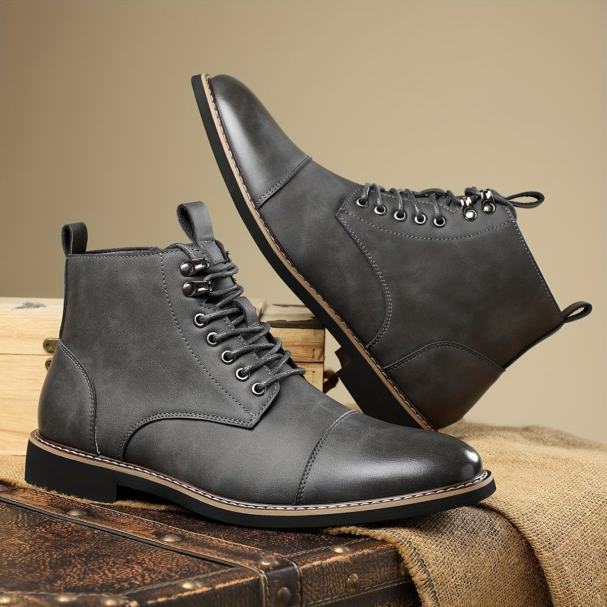 Martin Fitzroy Oxford Leather Boots