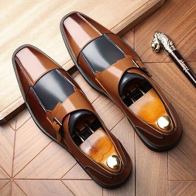 DUNCAN CHAMBERS SINGLE MONK STRAP SHOES