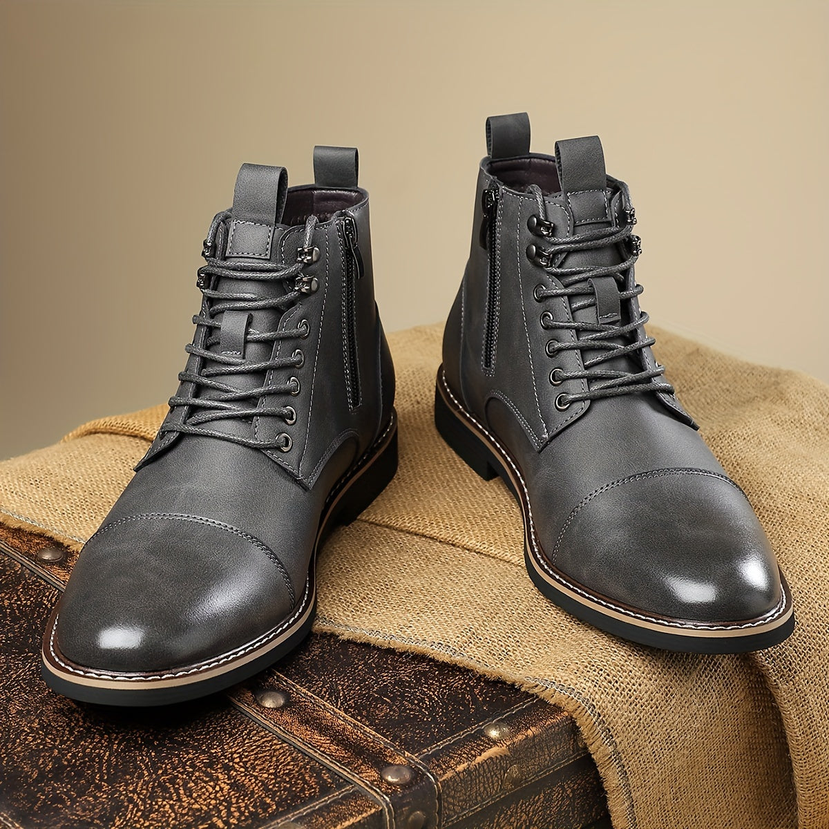 Martin Fitzroy Oxford Leather Boots