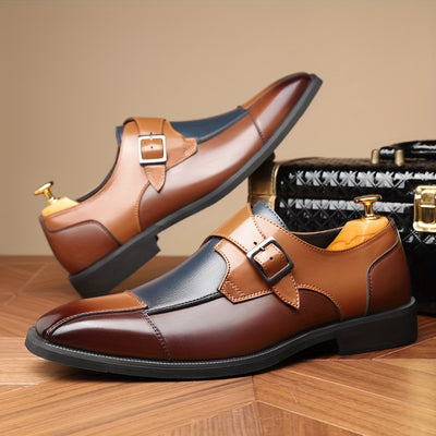 DUNCAN CHAMBERS SINGLE MONK STRAP SHOES