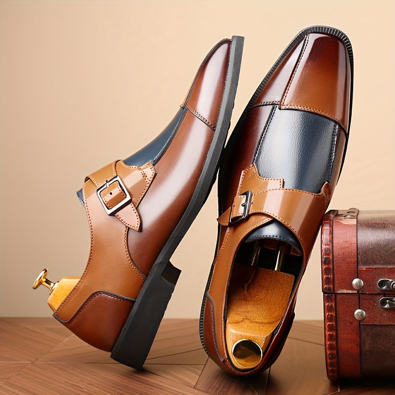 DUNCAN CHAMBERS SINGLE MONK STRAP SHOES