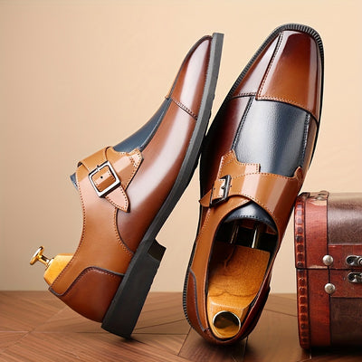 DUNCAN CHAMBERS SINGLE MONK STRAP SHOES