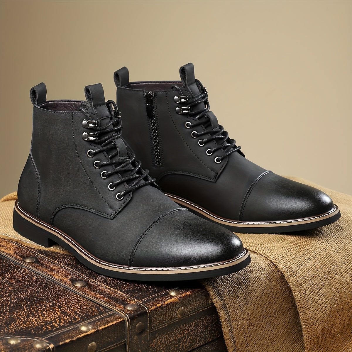 Martin Fitzroy Oxford Leather Boots