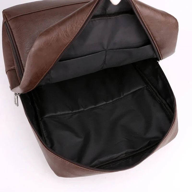 Ethan | Spacious Leather Office Backpack