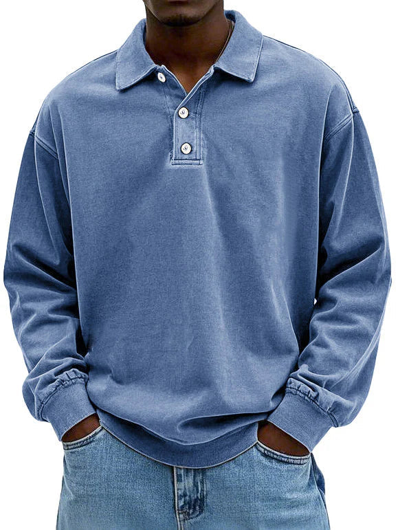 Edgar™ | Vintage Long-Sleeve Shirt