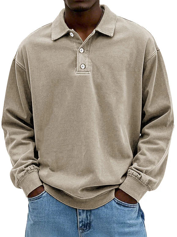 Edgar™ | Vintage Long-Sleeve Shirt