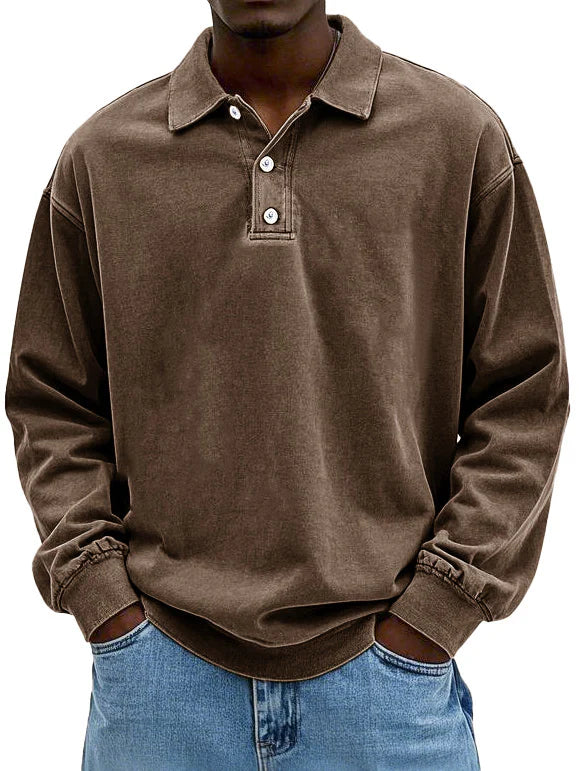 Edgar™ | Vintage Long-Sleeve Shirt