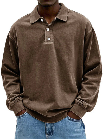 Edgar™ | Vintage Long-Sleeve Shirt