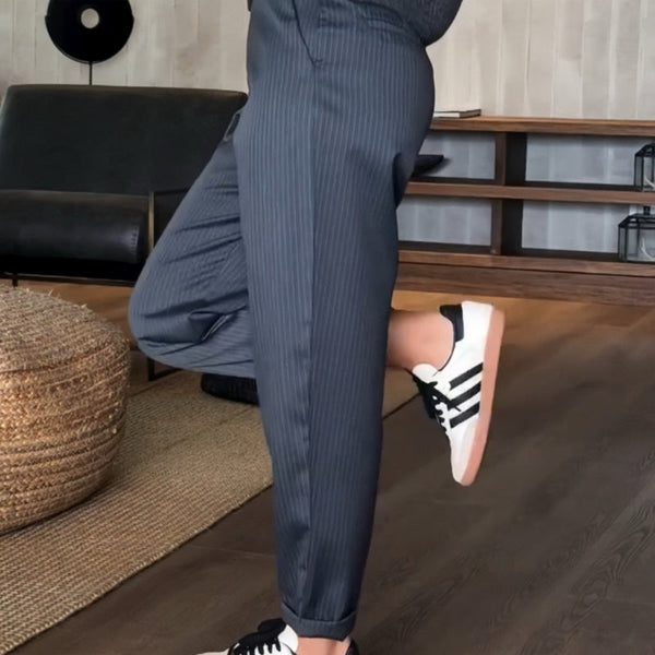 MATHILDA - STRIPED TROUSERS