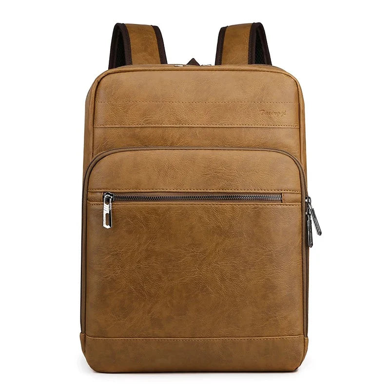 Ethan | Spacious Leather Office Backpack